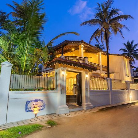 Elivaas 4 Bhk Villa Near Beach With Private Pool & Bar - Casa Boa Vida Candolim Buitenkant foto